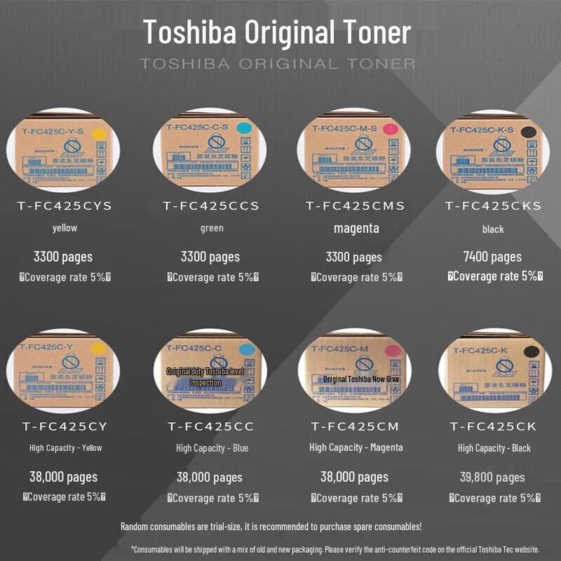 Toshiba FC-2021AC Color A3 Multifunction Commercial Copier CN Plug (adapter Included)