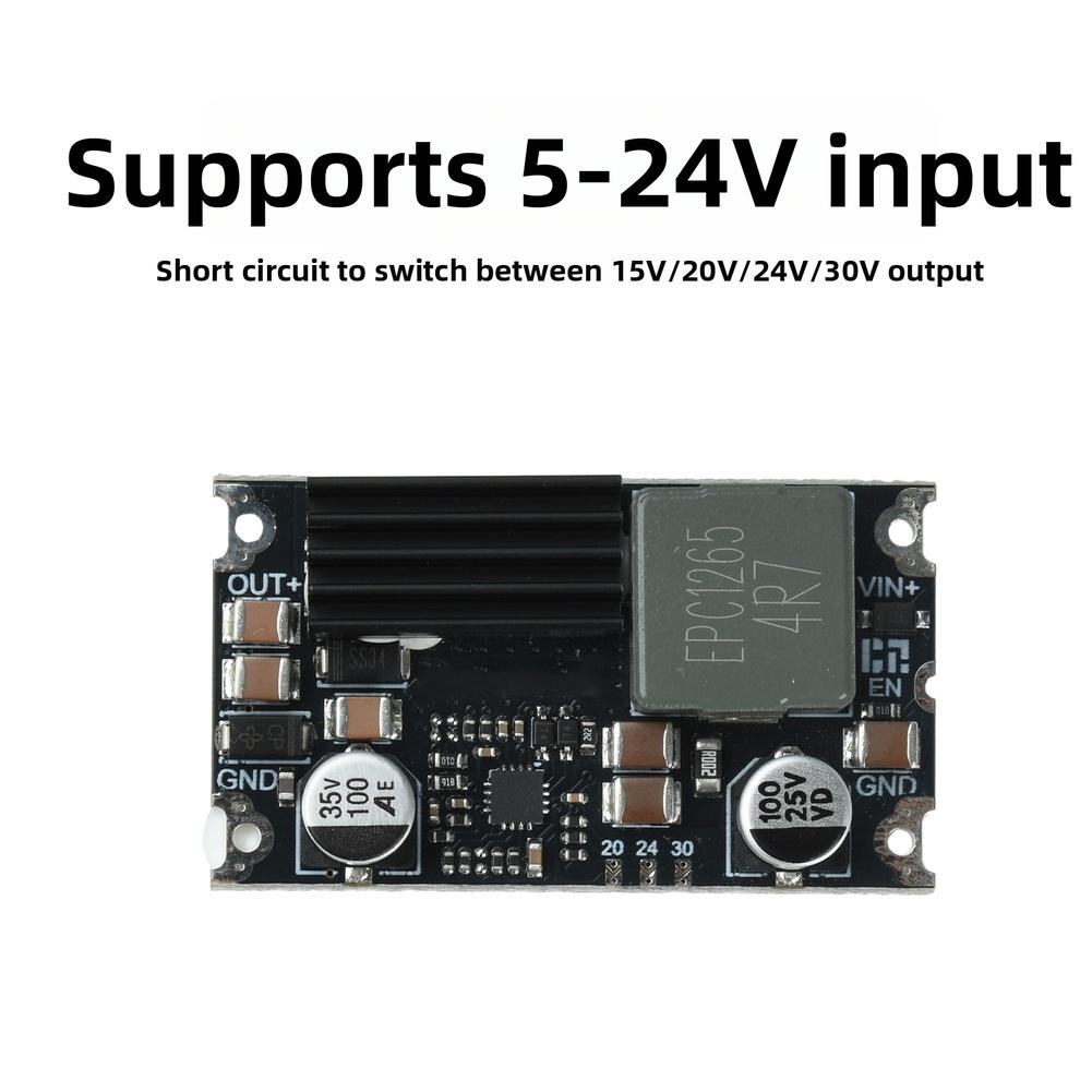 300W DC Boost Converter DC 5-24V To 15V 20V 24V 30V High Power Step Up High-frequency Power Supply Motherboard For Automotive