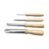Stainless Steel Round Hole Punch Set for Clay Sculpture & Pottery - 4 Piece DIY Carving Tools