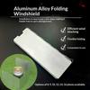 Foldable Aluminum Alloy Camping Stove Wind Screen Durable Ideal For Outdoor Hiking Picnic