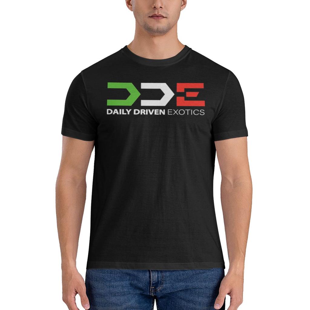 Dde Daily Driven Exotics Sweatabsorbing Tshirt Casual Versatile Classic Colors Tee