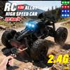 2026 New Alloy RC Car 1:32 2.4G Model With LED Light 2WD Off-road Remote Control Climbing Vehicle Outdoor Drift Car Kid Gift Toy