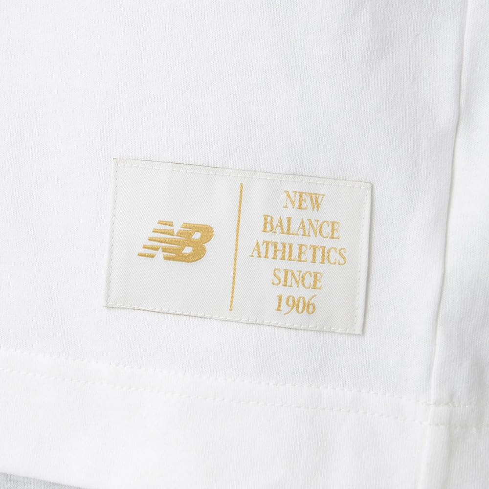 Short Sleeve Greatest Hits Football SST [New Balance] Women's T-Shirt Sportswear's T-Shirt (WT41512) (Sea Salt)
