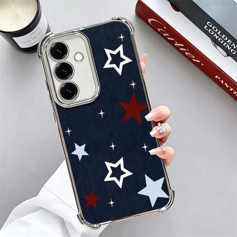 Fashion Vintage Star Girl Minimalist Soft Phone Case For Samsung A17 A27 A07 A37 A57 A16 A56 A15 A55 A14 A54 A13 A53 A26 A36 A25