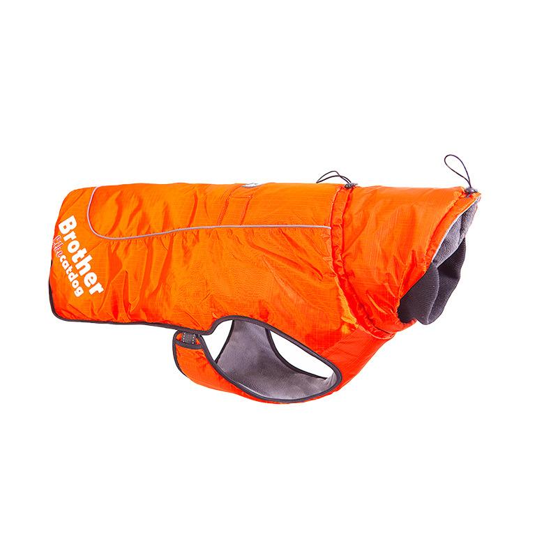 

Dog Clothing Thermal Warm Vest for Large Breeds Winter Summer Lightweight Reflective Outdoor Apparel 44cm помаранчевий