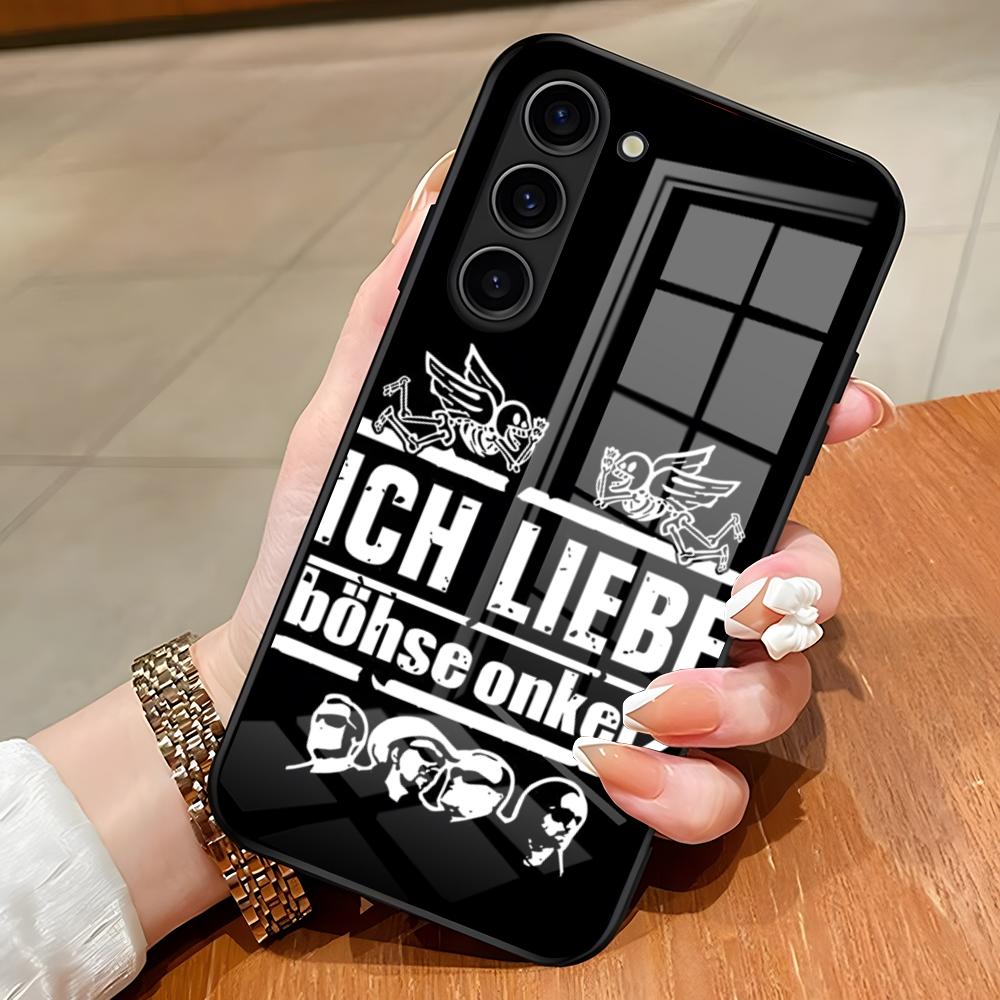 B-Bohse O-Onkelz Zespół Etui na Telefon Dla Samsung S26 S25 Edge Ultra S23 S22 S21 S20 Ultra Plus S24 Fe A54 A53 A25 Szklana Pokrywa