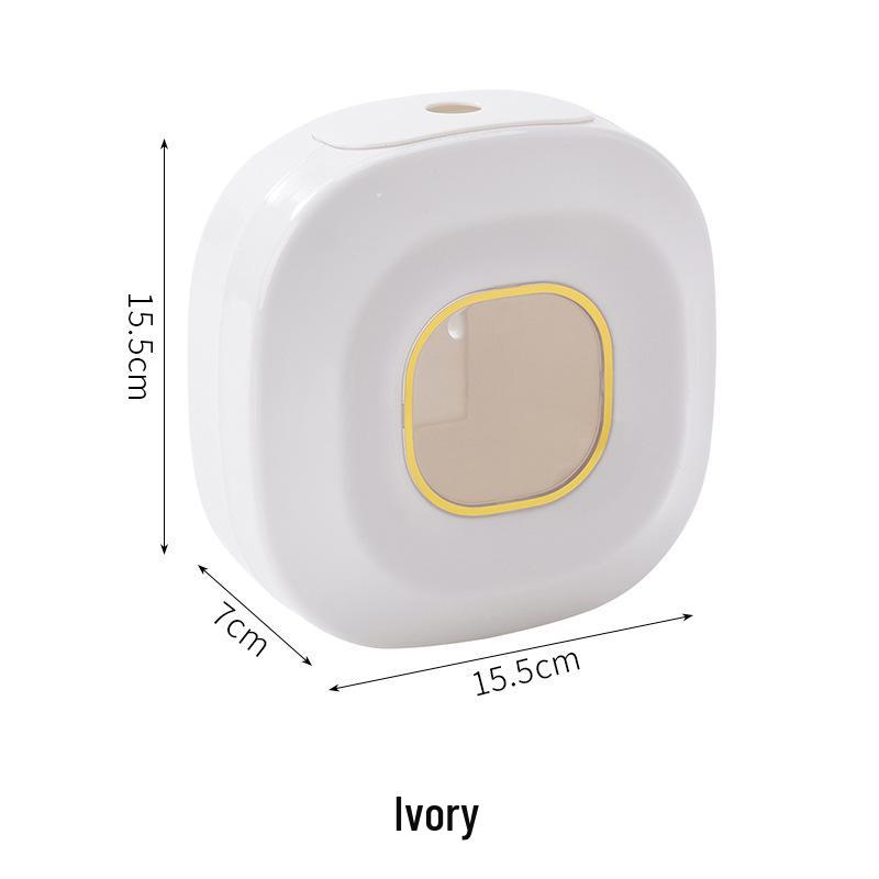 

Wall-Mounted Cling Film & Storage Box: Kitchen Wrap, Sink Net, Bathroom Cap, Shoe Cover Organizer