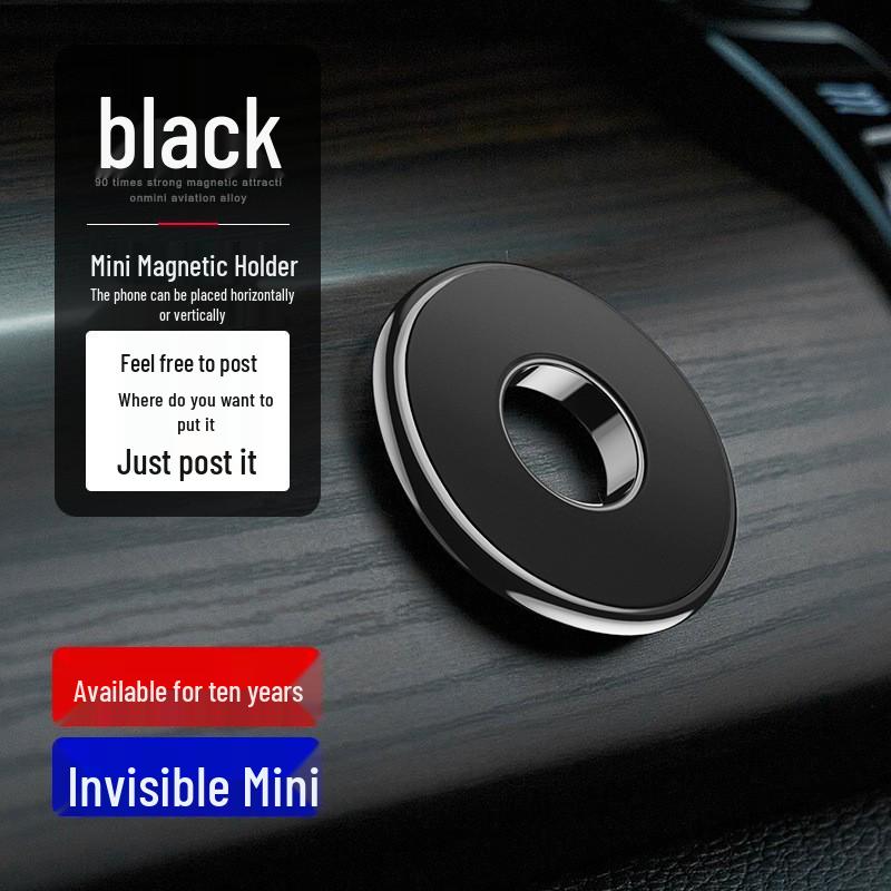Multifunctional Zinc Alloy Magnetic Phone Holder for Car Dashboard