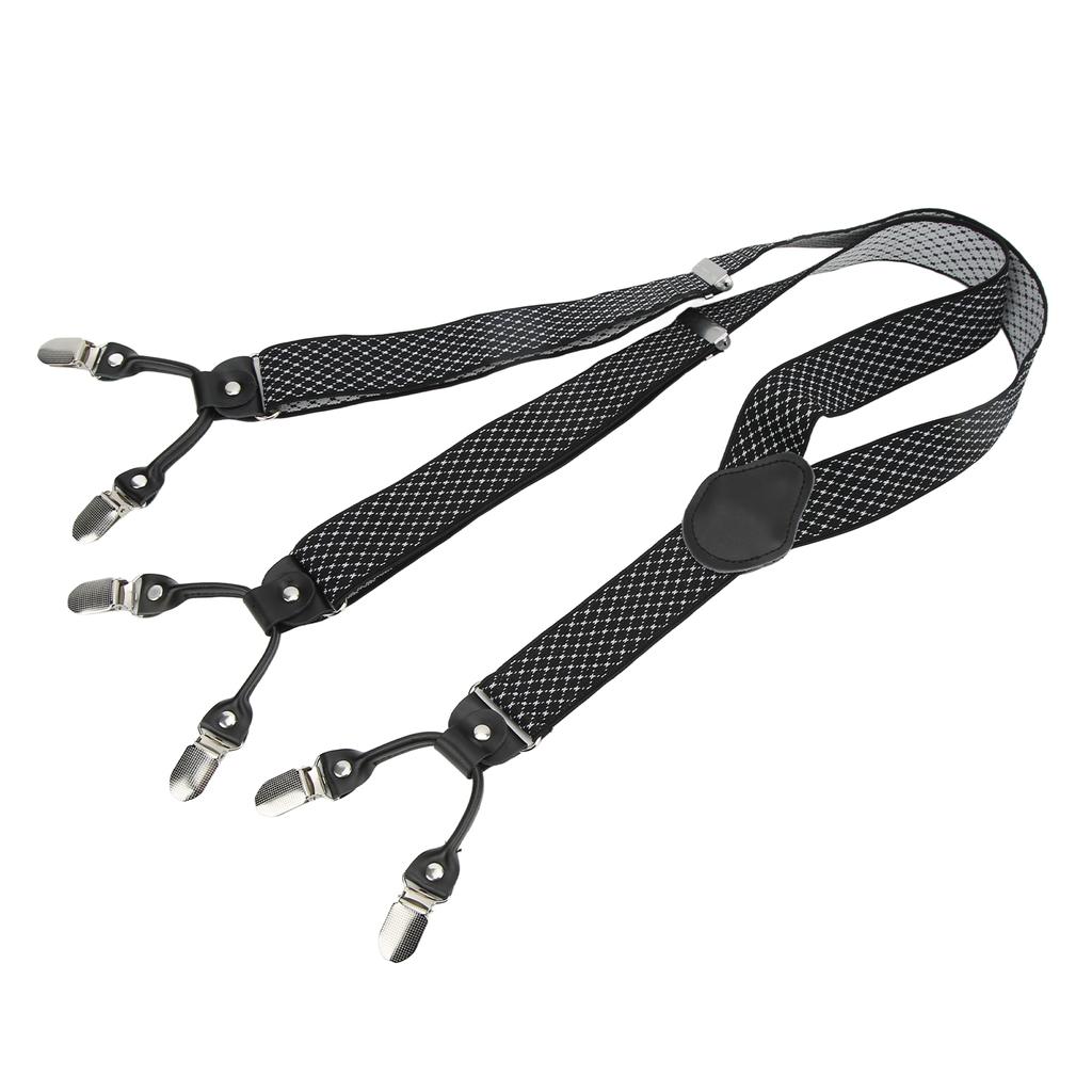 Mens Suspenders Easy Adjustable Y Shaped Straps 3.5x110cm1.4x43.3in Ergonomic Suspenders for