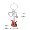 Guitar Keychain Musical Instrument Keyring Creative Star Charm Fashion Y2k Gift