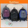 Oxford Cloth School Backpack For Students With Breathable Design For Middle Schoolers