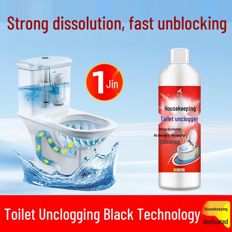Powerful Drain Cleaner for Toilets and Kitchen Sinks