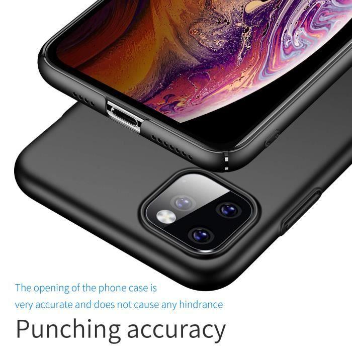 Apple iPhone 11 Case, Ultra Thin Lightweight Shockproof Anti-Scratch Rigid Durable PC for iPhone 11, Black