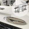 Strong 316 Stainless Steel Boat Dock Cleat Including Rectangular Backing Plate For Firm Installation