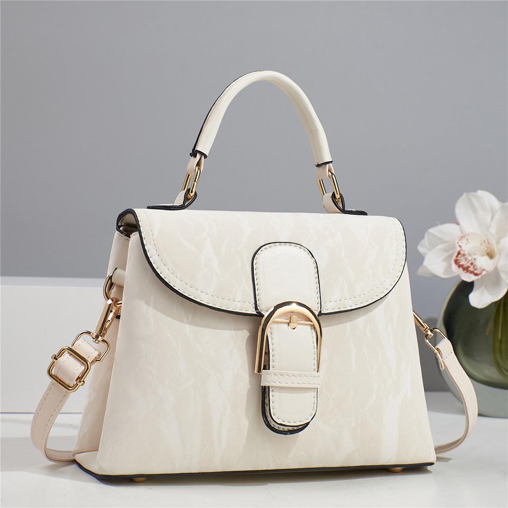 Vintage Pu Small Shoulder Bag With Printed Design For Daily Casual Use