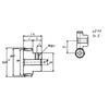 0.8M 1:1 Standard Precision Worm Gear Set POM 20/30/40/50 Teeth Turbine Quality Parts 5/6MM Reducer Lightweight Low Noise
