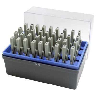 Shachihata Patterned Rubber Linkable Alphabet Mincho Size X Mm Stamp, Set, GRA-5M, Font, 5, 3.2 2.3