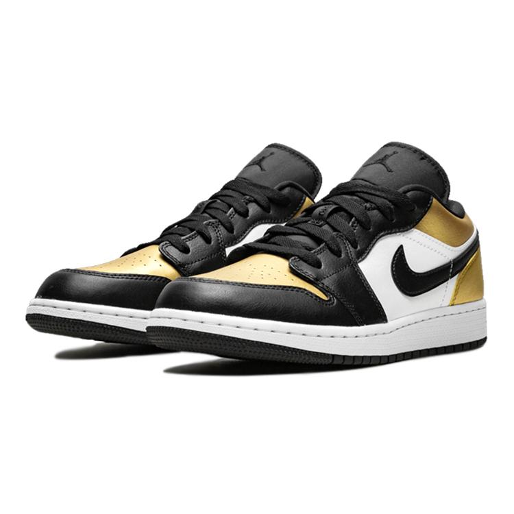 New Jordan 1 Low Gold Toe GS CQ9487-700
