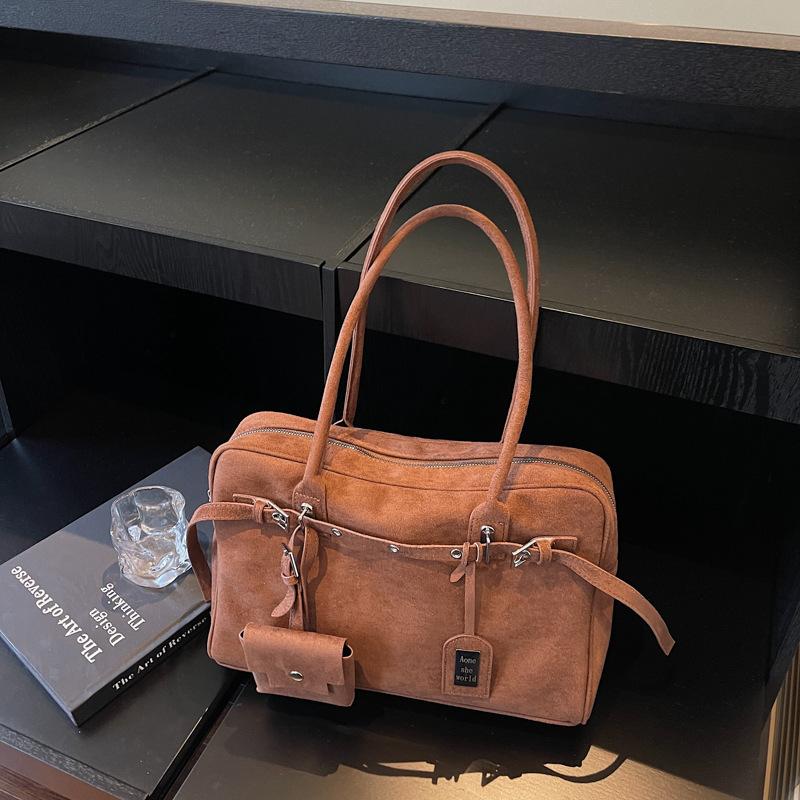 Underarm Bag Light Luxury Niche High-end Women's Bag 2025 New Trendy Retro Shoulder Bag Large Capacity Commuter Bag