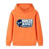 B1174 Kids Boys Girls NINJA KIDZ Print Casual Long Sleeves Hoodie