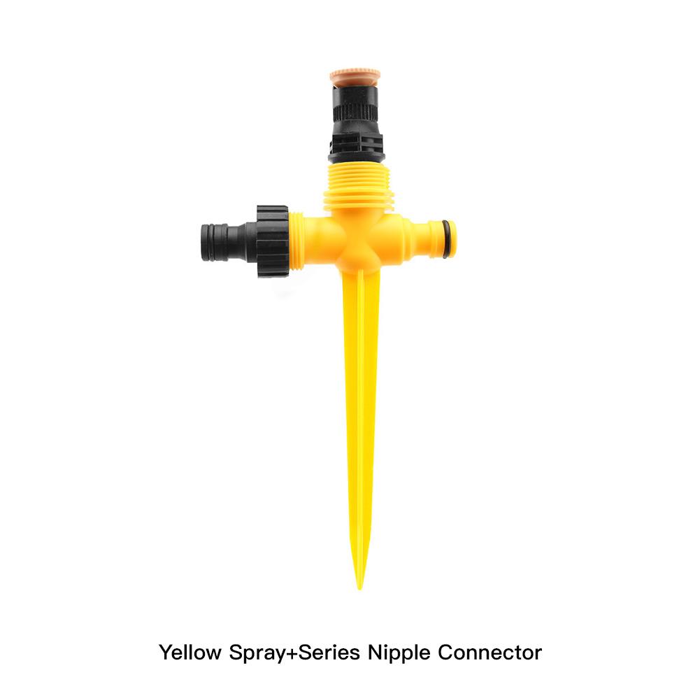360° Rotation Garden Sprinkler Automatic Irrigation Watering System Adjustable Agriculture Lawn Farm Greenhouse Plant Water Sprayer
