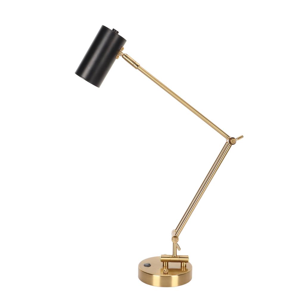 Wall Sconce Swing Arm Plug In Modern 3000K Warm Lighting Button Control with E27 Bulb LED Wall