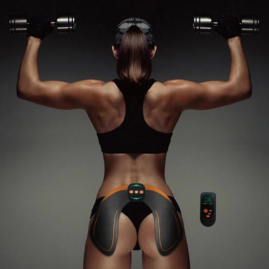 Hips Trainer Stimulator U-Shaped Cushion Remote Control Electronic Muscle Toner Smart Wearable Butt Lifting Machine