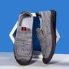 Men S Breathable Slip On Casual Soft Sole Linen Style Cloth Shoes