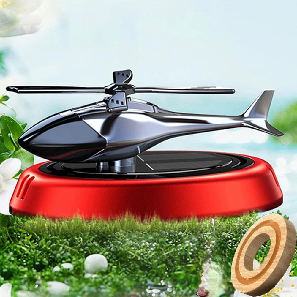 

Вертолет на солнечной энергии, вращающийся, солнечный, ароматерапевтический освежитель воздуха, деревянный ароматизатор, автоматический аромадиффузор, ароматерапия не входит в комплект красный