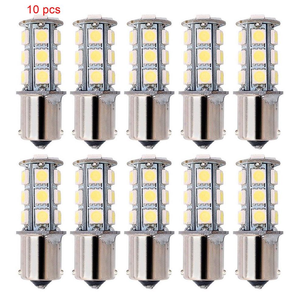 10Pcs 1156 BA15S 1093 18 SMD 5050 LED Replacement Bulb Light 12V 1073 1141