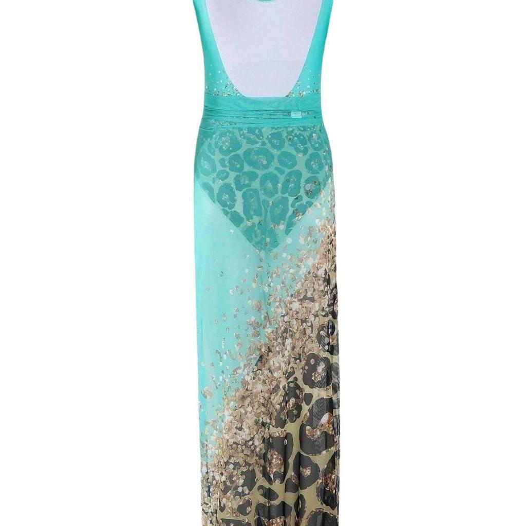 Bikini Mesh Cover-up: 2024 European & American New Print Spring Women's Swimsuit One & Two-Piece Sets