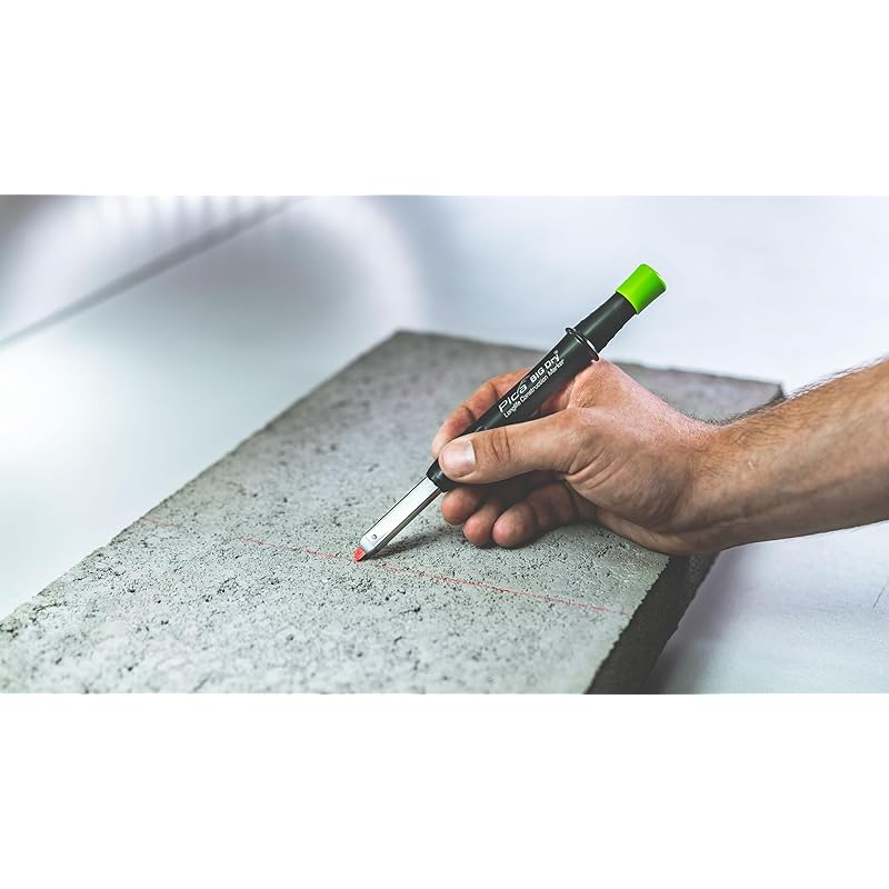 pika marker Architectural mechanical pencil “BIG” Dry” Flat core 2x5mm black 2B 6060SB03