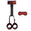 Nylon 3 Piece Bondage Gear Adjustable Women Collar Restraints Set for Couple Adult Fetish Bedroom Game