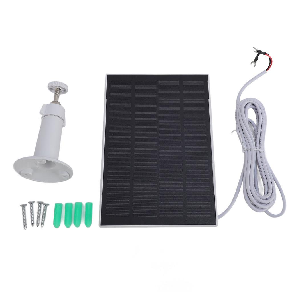 Doorbell Solar Panel 8W IP66 Water Proof 360 Degree Adjustable Video Door Bell 2K Camera Charger