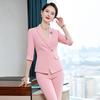 Women's White Professional Summer Suit Set for Beautician or Salon Manager