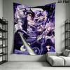 Seraph of the End Wall Tapestry Aesthetic Wall Hanging Printed Fabric Blanket Decorative Tapestries for Bedroom Living Room Home Decor
