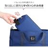 HAKUBA Chululu Camera Bag with Renew Inner Pouch [M Size Navy] - Sustainable camera case made from recycled materials, with handle and shoulder strap.
