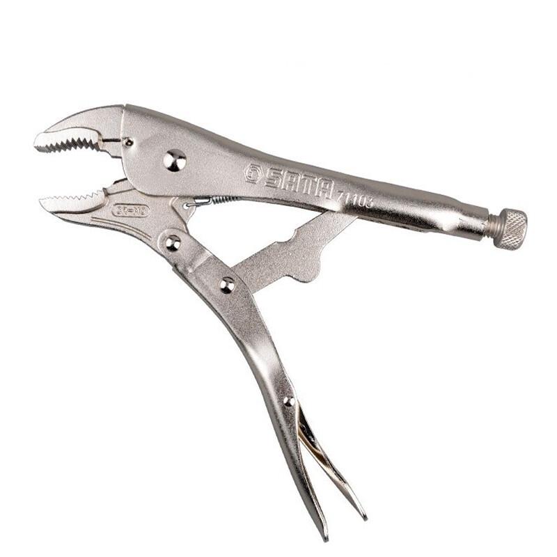 SATA 7-inch Round Jaw Locking Pliers with Cutter