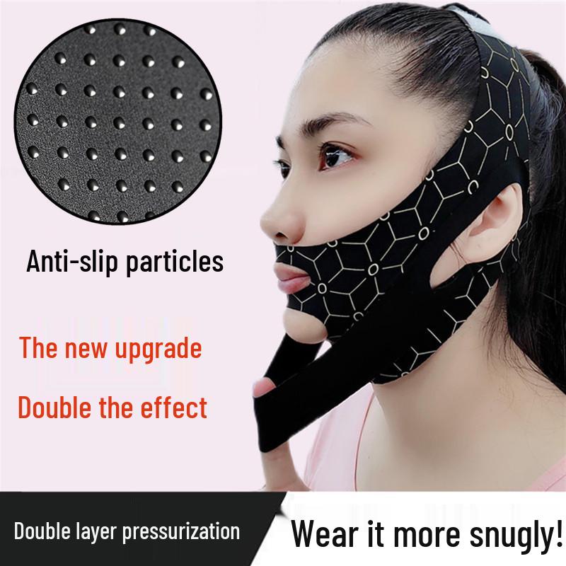 V-Line Lifting & Firming Face Sculpting Mask: Dual-Effect Anti-Sagging Treatment for Nasolabial Folds, Day & Night Use