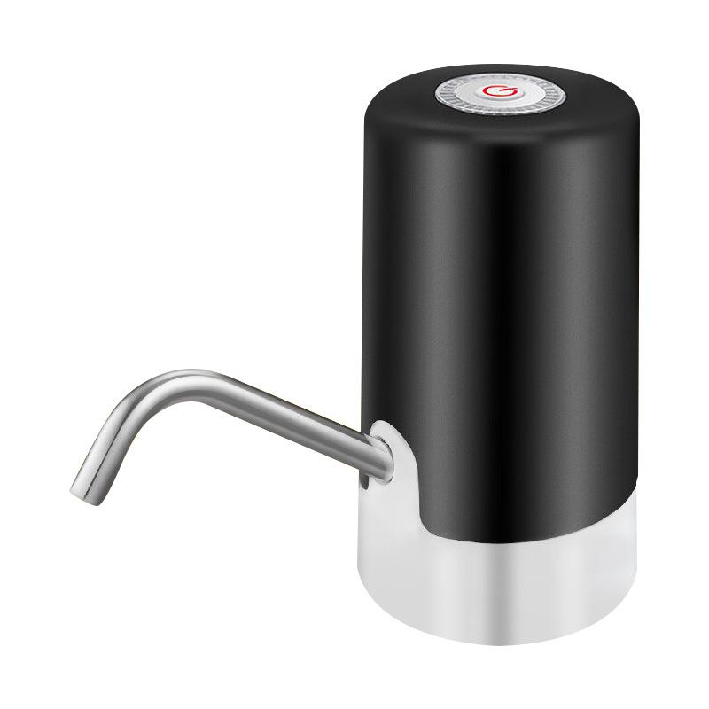 USB Automatic Water Pumping With Blue LED Light Rechargeable Barreled Portable Wireless Charging Electric Water Dispenser Device