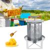 Stainless Steel Household Manual Honey Presser Wax Press Beekeeping Tool with Filter