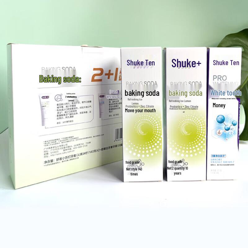 

Sakyp Fresh Mint Toothpaste with Baking Soda & Probiotics 3-Pack