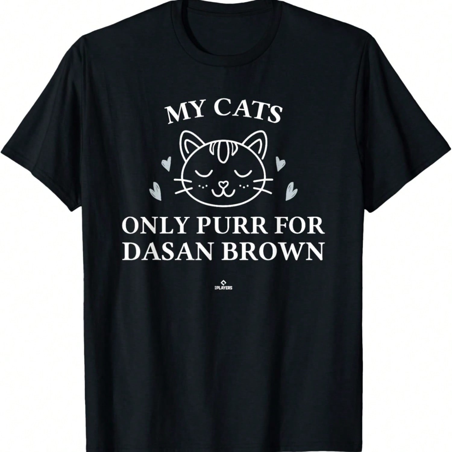 Cat Face Portrait Animal Art Drawing Graphic Cat T-Shirt S разноцветный