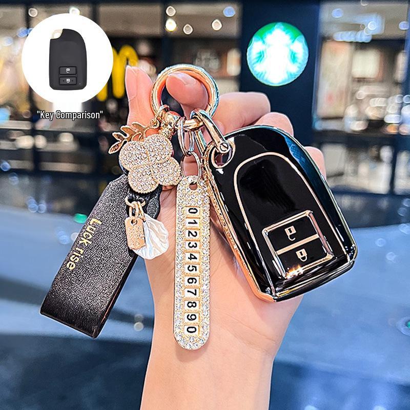 Toyota Yaris X, Vios FS, Altes Modell Camry Schlüsselabdeckung - Damenschale Schnalle für Auto