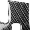 Carbon Fiber Interior Door Lock Panel Trim Sticker For Chevrolet Corvette C6 2005-2013