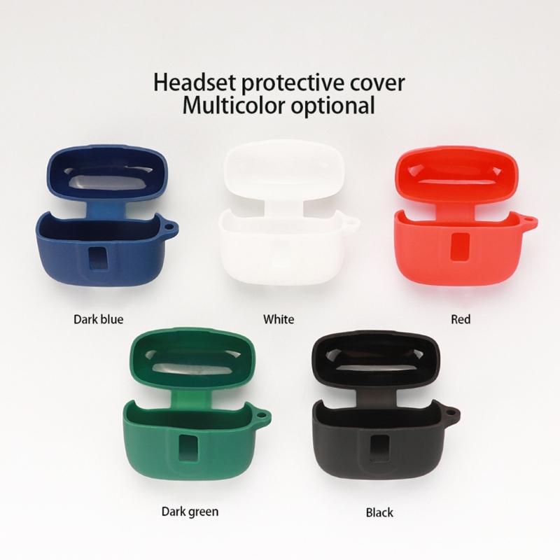 Stoßfeste Silikon-Ohrhörerhülle Schutzhüllen für TAGRY X08 Kabellose Kopfhörer Waschbare Silikonhülle Zubehör