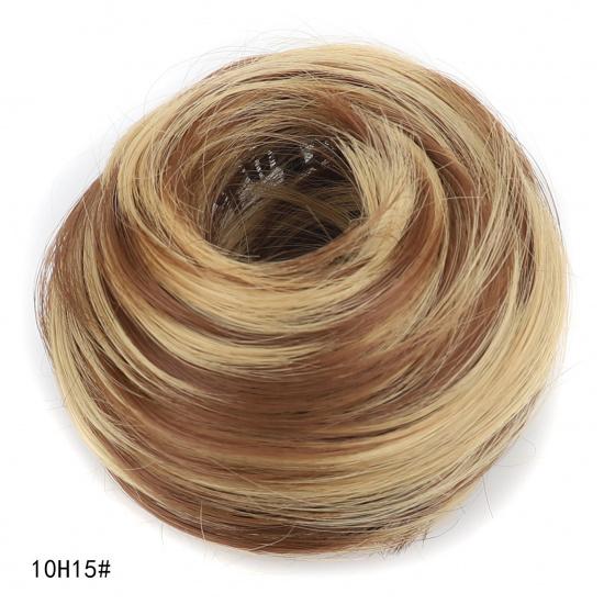 Chignon en forme de nid d'oiseau pour cheveux, Outil de coiffage, Chignon en forme de bouton de fleur, Augmente naturellement le volume des cheveux, Accessoire pour cheveux, Pince à griffes, Élastique à cheveux
