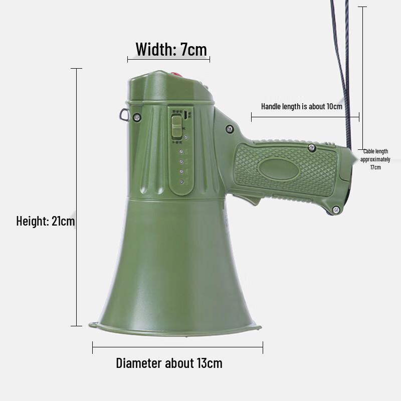 Thunder King CR-611 Rechargeable Megaphone