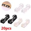 20 Pcs Cable Clips Organizer Self Adhesive Drop Wire Holder Cord Management Tidy Fixed Clamp Earphone Line Clip Home Office