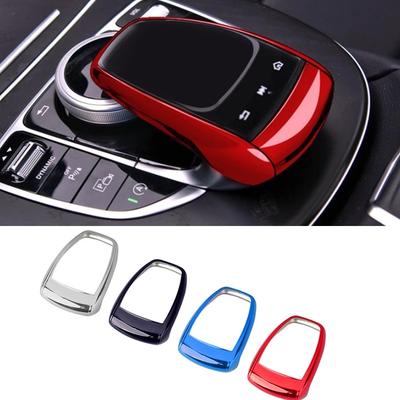 Car Styling For Mercedes Benz C E GLC GLS G V Class W205 W213 X253 TPU Auto Center Control Mouse Screen Protector Cover